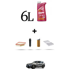 HOFFCAR Kit tagliando 4 FILTRI