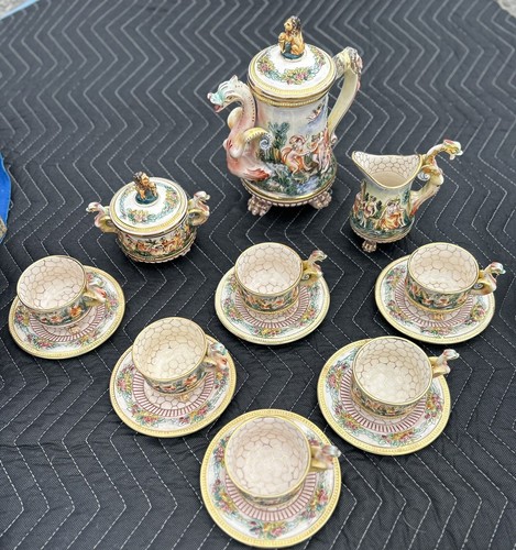 Capodimonte drago manico - capodimonte,