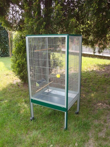 Gabbia voliera rettangolare - gabbia,