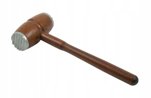 Batticarne legno doppio - , lato
