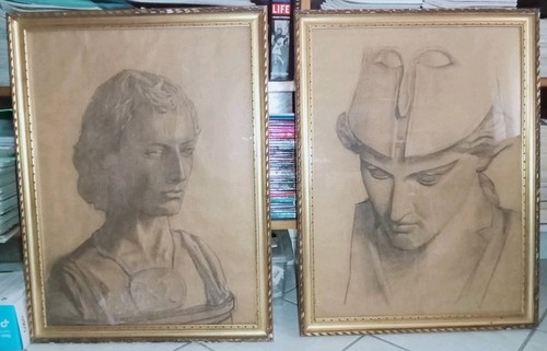Coppia studi busto - di,