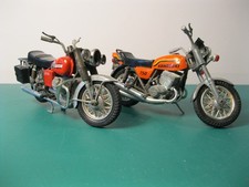 Polistil Moto Moto Guzzi + Kawasaki, Scala 1:15, Made in Italy