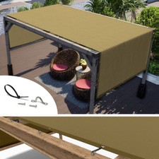 ColourTree Pergola Copertura Parasole Ricambio Universale Tettoia,Sabbia Beige