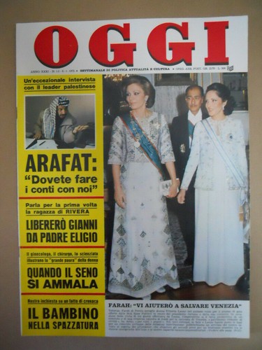 Oggi 1975 arafat farah - oggi,