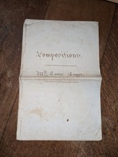 libro antico - Un fascicolo