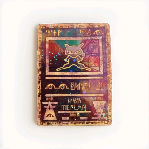 Carta pokemon mew antico metal - mew,