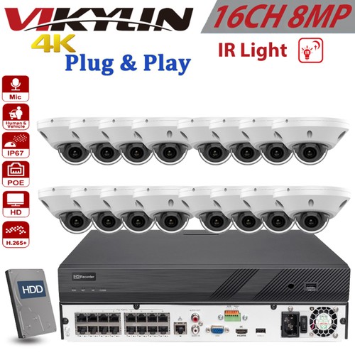 Vikylin 16ch 16poe nvr kit - vikylin,