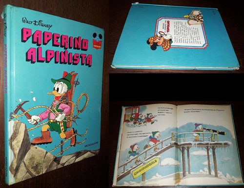 Paperino alpinista walt - alpinista,,
