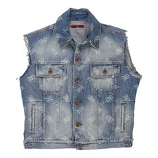 Gilet in denim Angel & Devil -