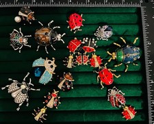 Lotto spille coccinella