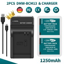 2x batteria DMW-BCM13 +