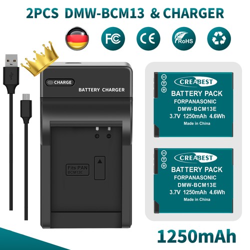 Batteria dmw bcm13 - 2x, dmw-bcm13