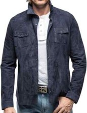 Camicia uomo blu navy