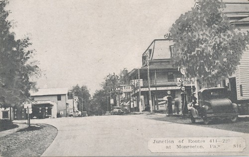 Monroeton jct rt 411 and - 411,