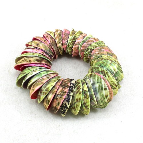 Bracciale abalone naturale - abalone,