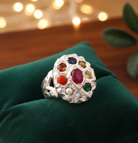 Anello navratna argento - anello,