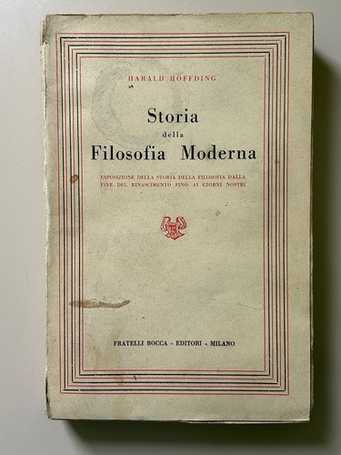 Storia della filosofia - storia, moderna