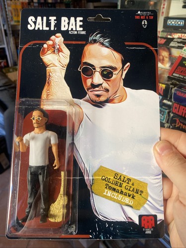 Salt bae action figure - salt,