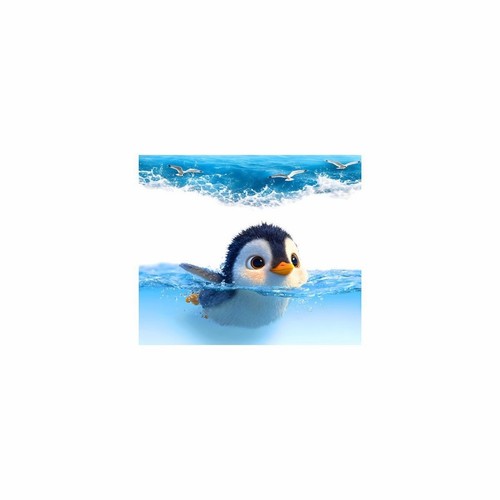 Adesivo pinguino pvc eco - pinguino,