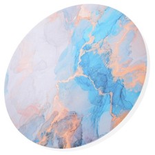  Sottobicchiere rotondo per tavolo da pranzo, sottobicchiere in ceramica stile