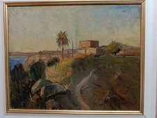 Dipinto Ad Olio Metà Secolo