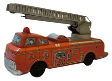 Camion scala pompieri latta