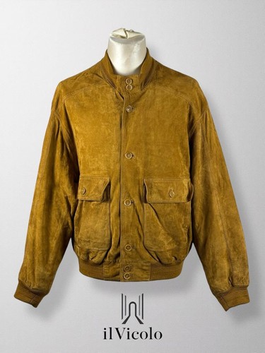 Bomber vera pelle vintage - pelle,