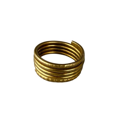 Anello spirale oro - anello,