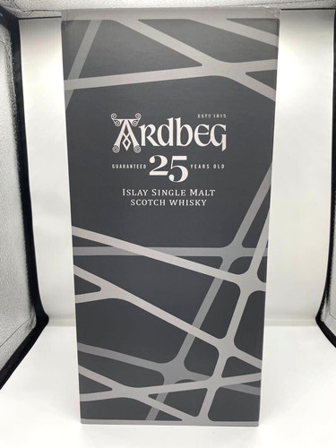 Ardbeg empty bottle with - 25,