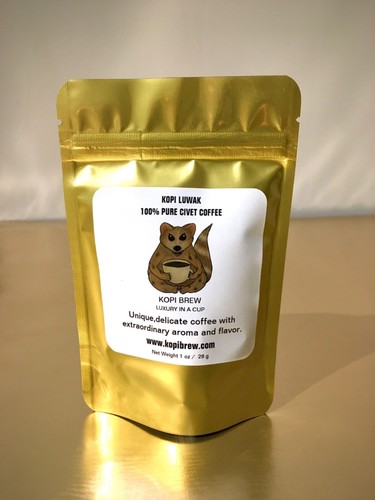 Kopi luwak caffè macinato - luwak,