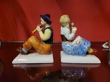 Ceramica Preciosa Torino Coppia personaggi fermalibro