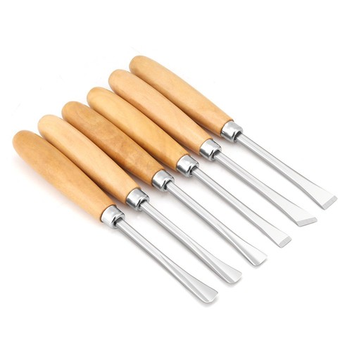 Set scalpelli per legno - set, 6