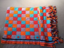 Coperta granny uncinetto, copriletto, misto lana, MT.3x2 da lavare usata Leggi..