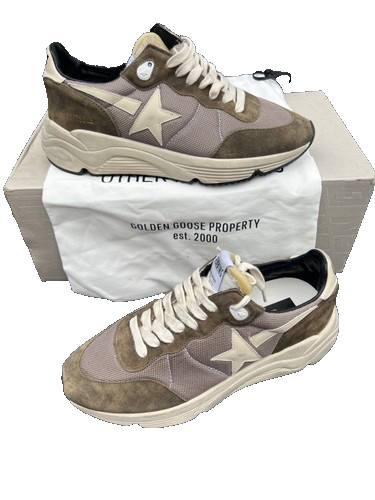 Golden goose men running - goose, men's