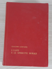 leopardi i canti e le operette
