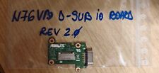 ASUS N76 N76V SCHEDA VGA D-SUB N76VB D-SUB IO BOARD REV. 2.0