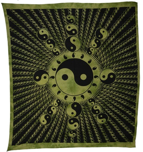 Copriletto arazzo ying yang - ying,