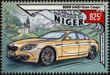 Timbro auto BMW 640d Gran