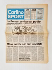 CARLINO SPORT 18 AGOSTO 1986