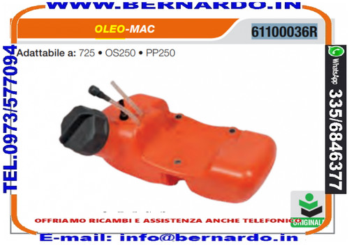 61100036r decespugliatore oleo - 61100036r,