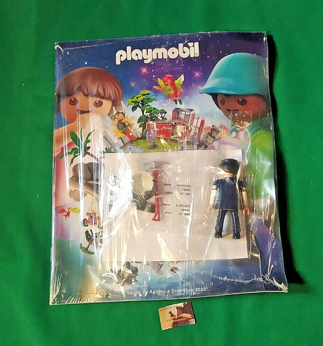 Personaggio playmobil pompiere - personaggio,