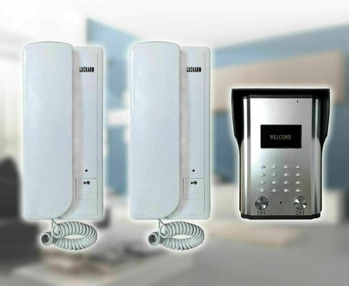 Kit citofono bifamiliare - bifamiliare, con
