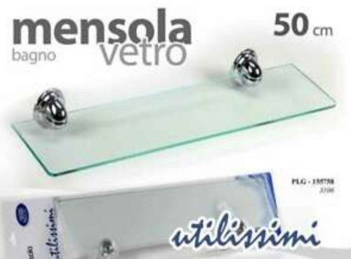 Mensola parete vetro - parete,