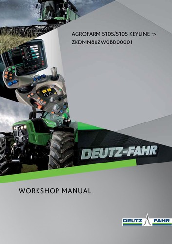 Deutz fahr 5105 - deutz-fahr, keyline