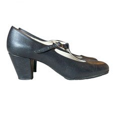 MIGUELITO’S 1631 FLAMENCO T-STRAP IN PELLE CON UNGHIE SCARPE DA BALLO 7,5 US