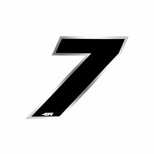 Adesivo Numero Gara per Moto