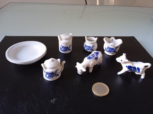Lotto miniature ceramica - 7,