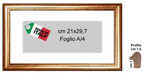 Cornice oro classica - in, da