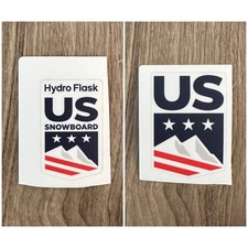 Adesivo autentico sci snowboard USA SCEGLI E SCEGLI design decalcomania squadra idro fiaschetta