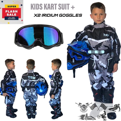 Tuta kart bambini motocross - tuta,
